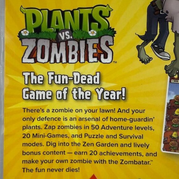 Plants V. Zombies + Vampires V. Zombies PC CD-ROM Set - Picture 10 of 16